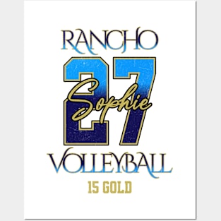 Sophie #27 Rancho VB (15 Gold) - White Posters and Art